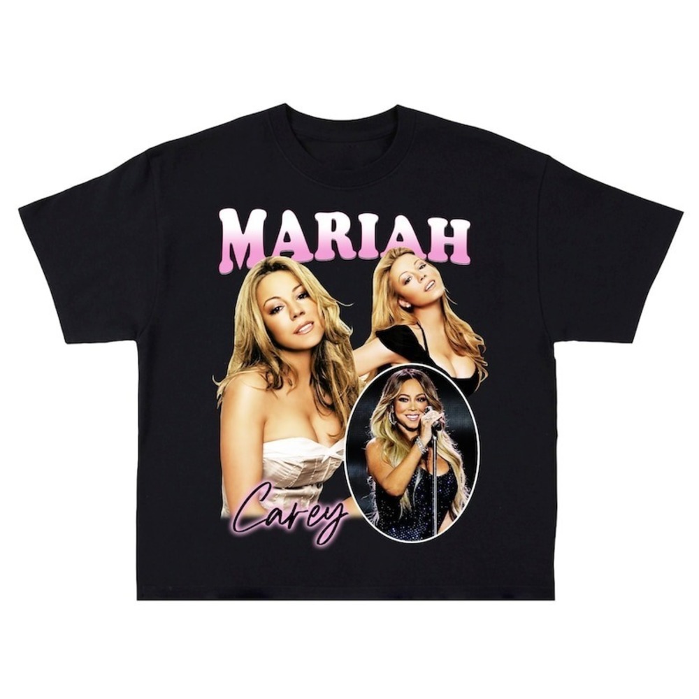 Mariah Carey Pop Queen T-Shirt, Streetwear Style Tee, Gift For Mariah Carey Fans